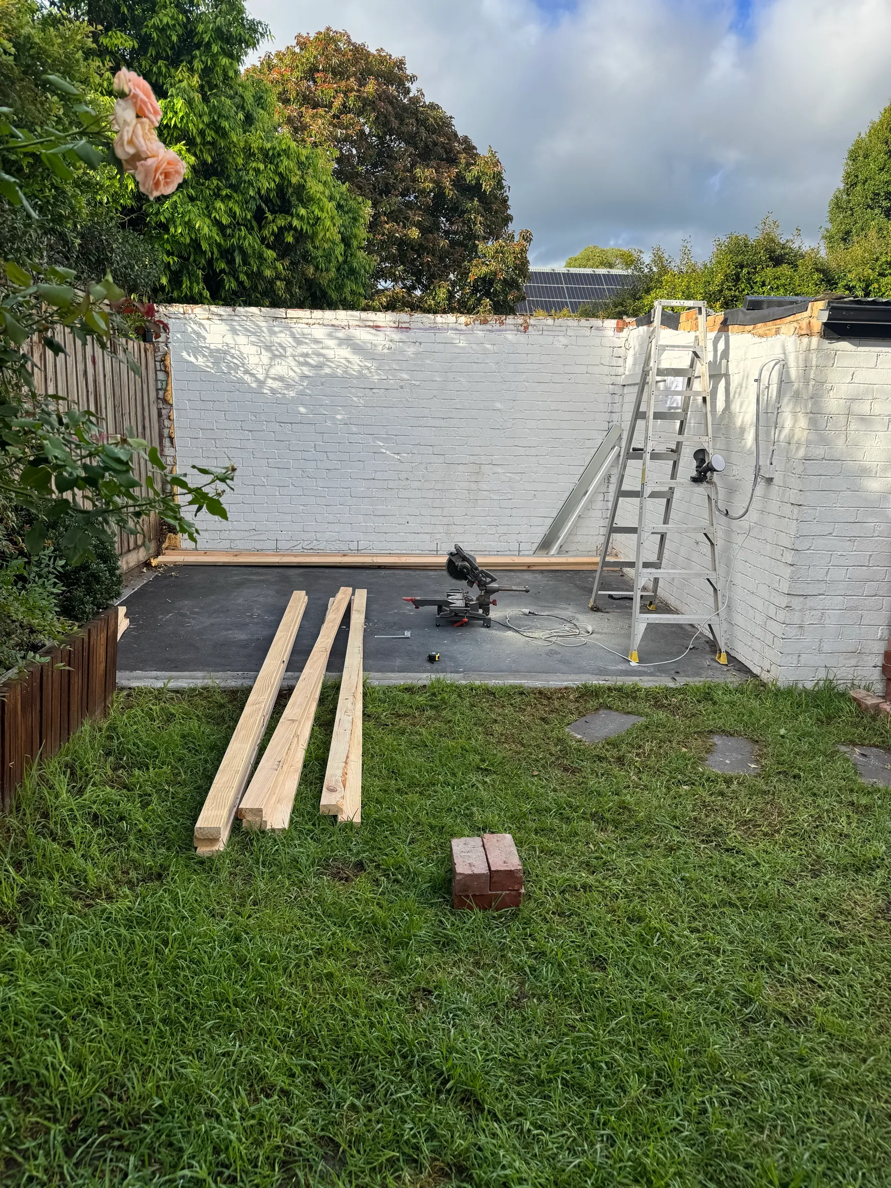 A garage rebuild, start to finish - Demolition